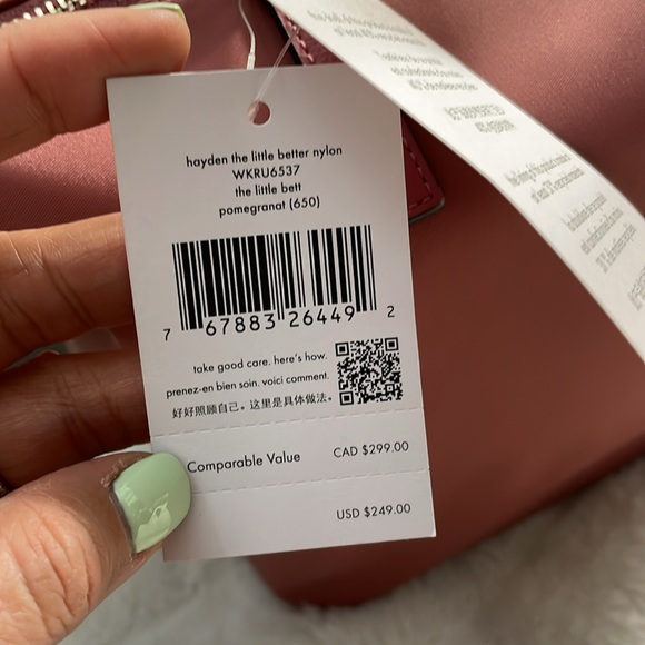 New Kate Spade Hayden the little better nylon - Picture 3 of 9